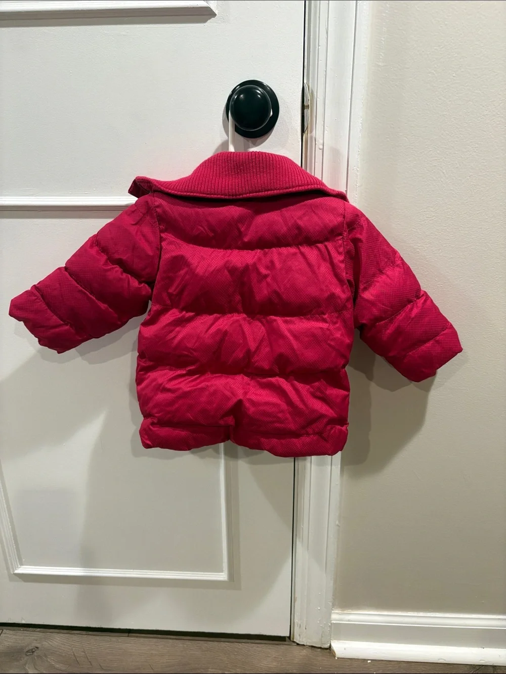 Old Navy Bright Pink Quilted Puffer Jacket for Kids